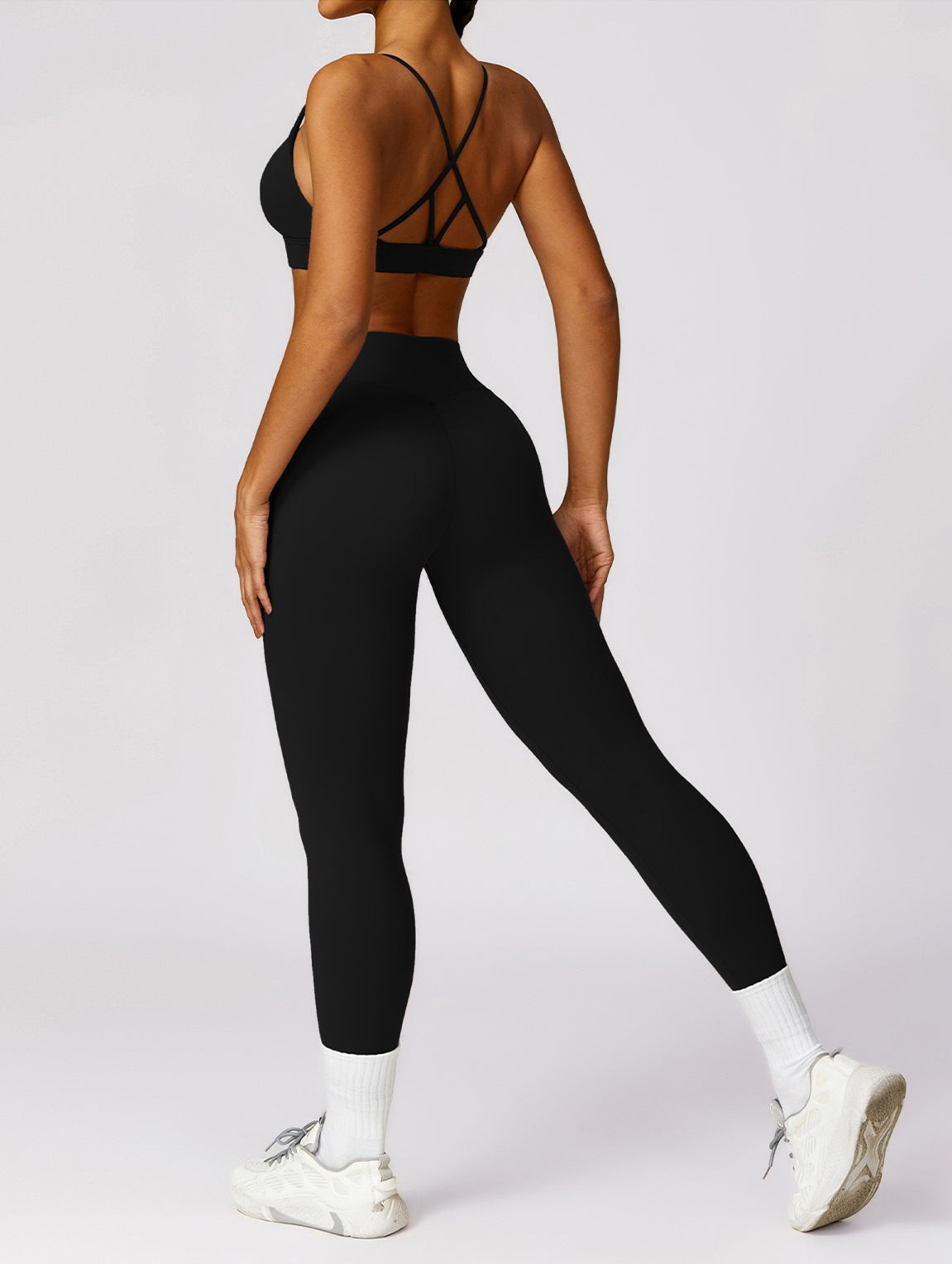 Natalia Rain Legging without Scrunch | Soft Mauve