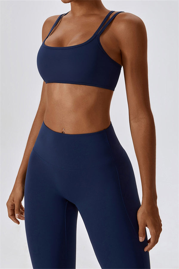 Laura Sport Bra | Graphite Taupe
