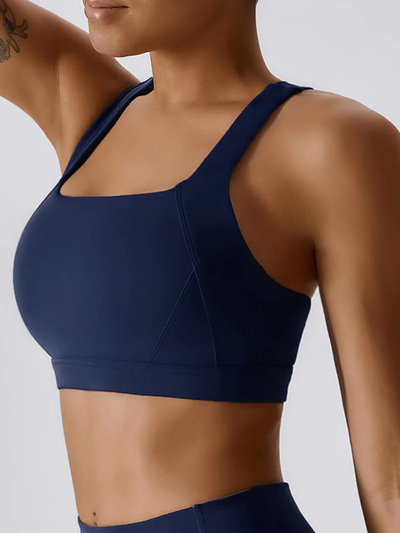 Tessa Sport Bra | Soft Charcoal