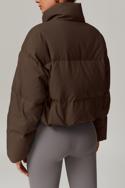Serine Oversized Bomber Jacket | Grey