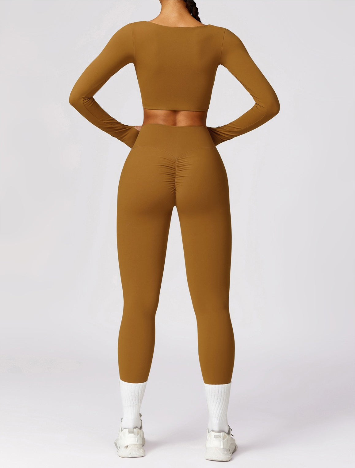 Skylar Legging with Scrunch | Steel Blue