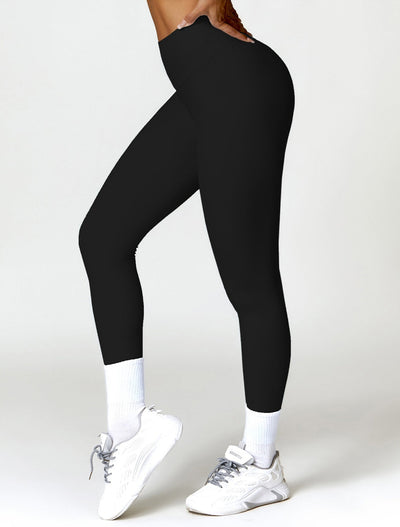 Skylar Legging with Scrunch | Steel Blue
