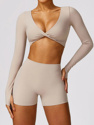 Luna Crop Top | Black