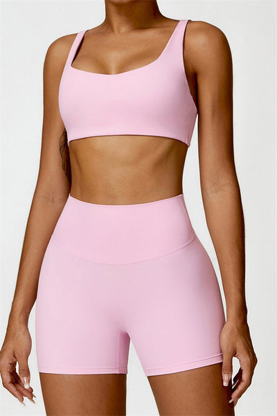 Lola Sport Bra | Pilates Pink
