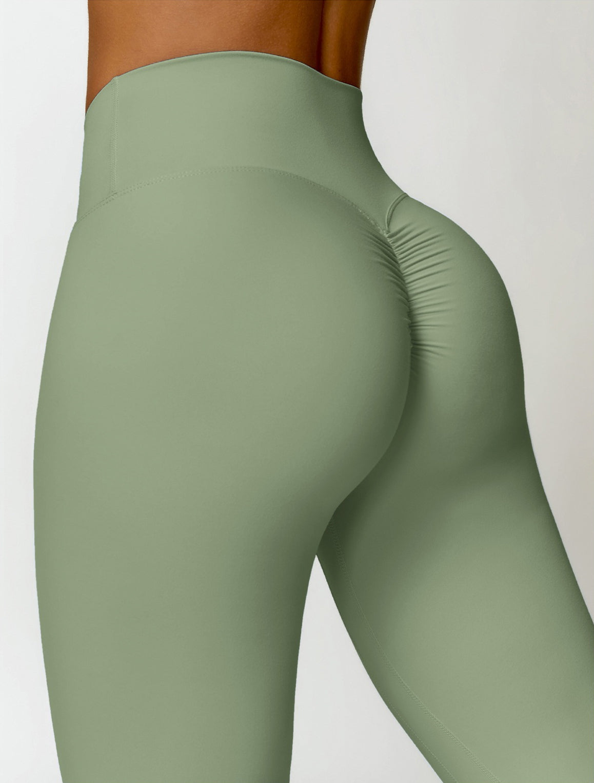 Skylar Legging with Scrunch | Steel Blue
