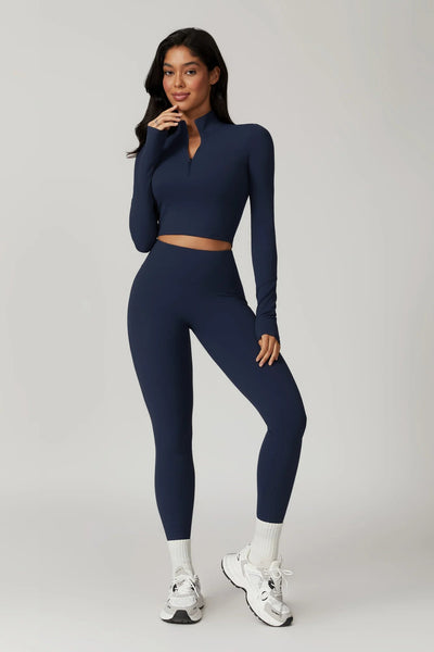 Raveena Legging with Scrunch | Midnight Navy