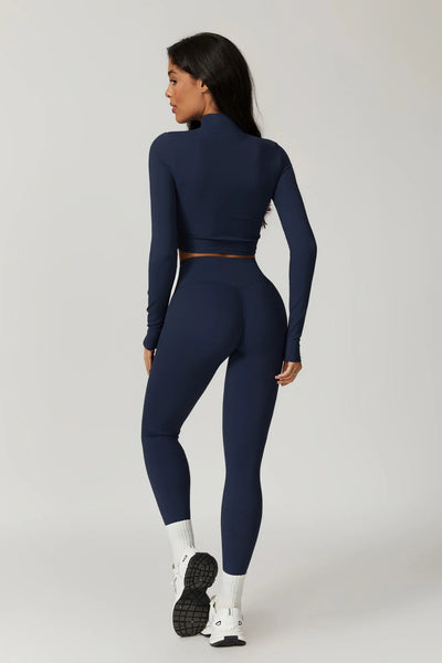 Raveena Legging with Scrunch | Midnight Navy