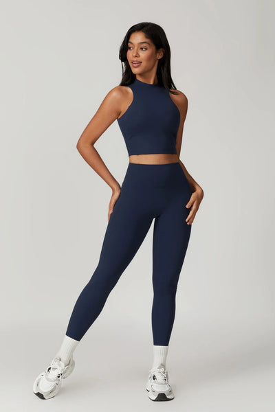 Raveena Legging with Scrunch | Midnight Navy