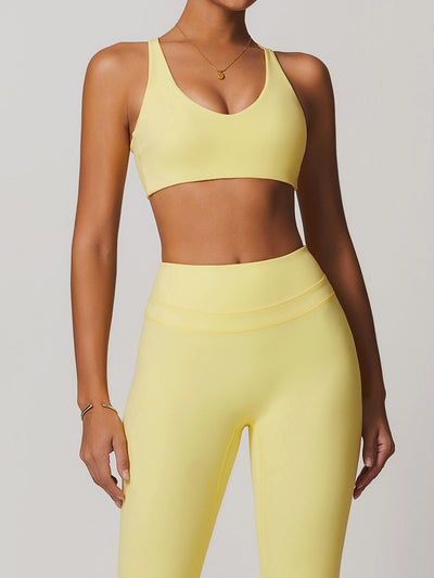 Suki Sport Bra | Citrus Sorbert