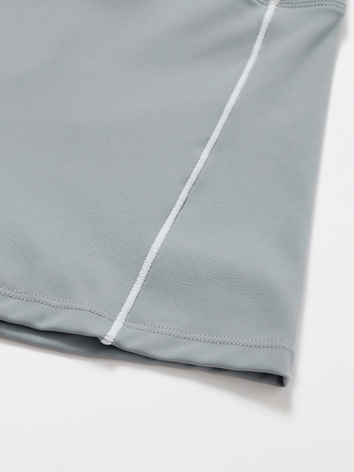 Stella Fae Short | Two Toned Steel and White