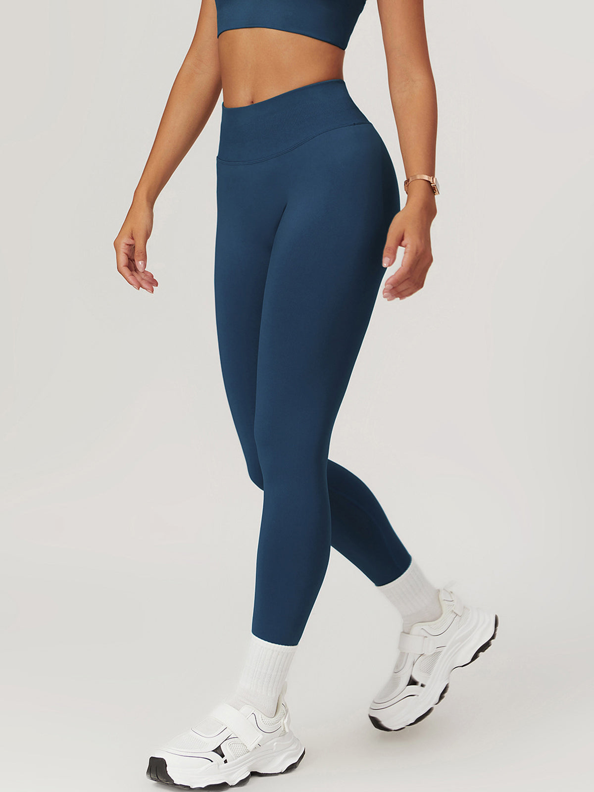 Audrey Legging met Scrunch | Raspberry