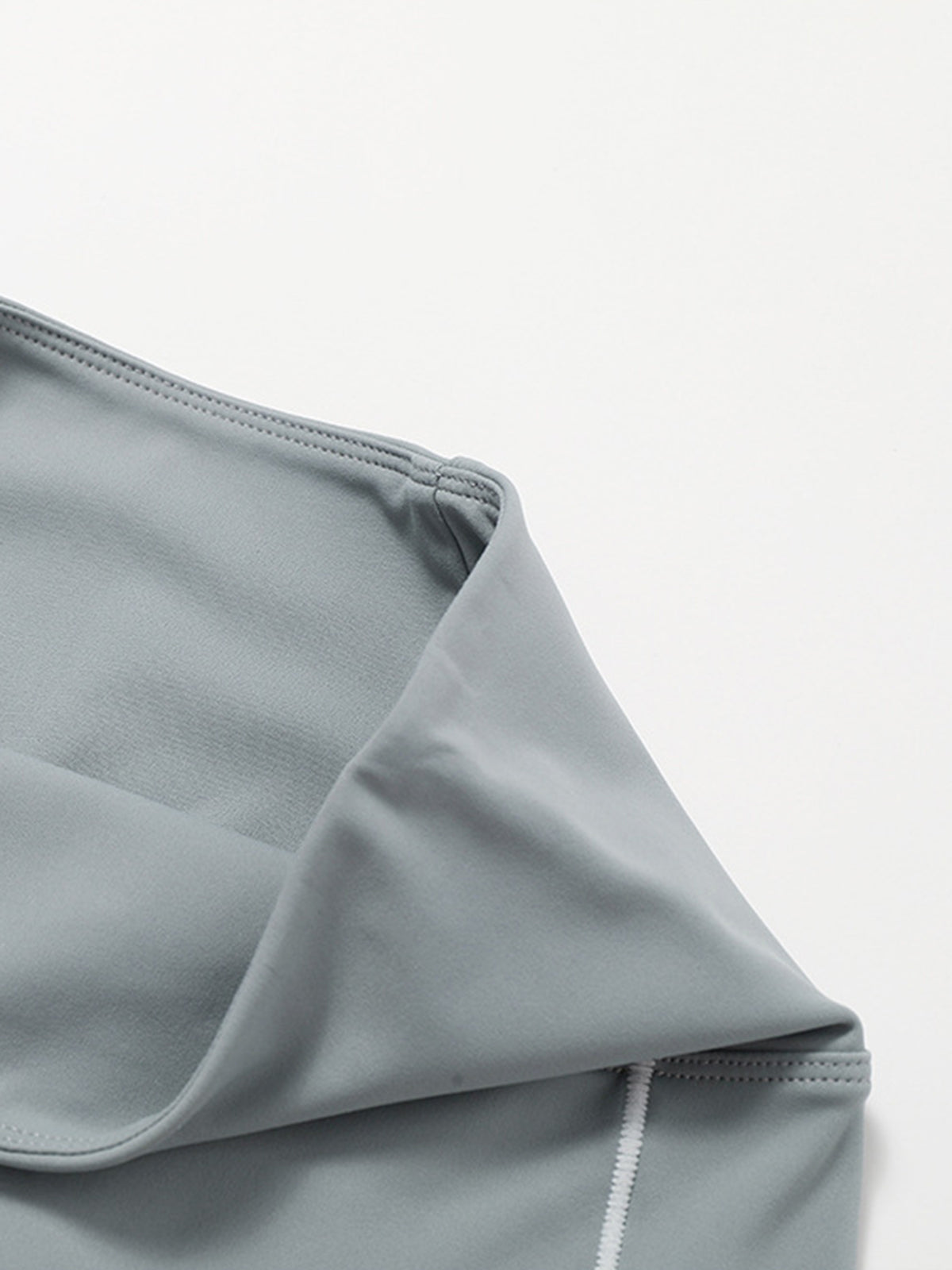 Stella Fae Short | Two Toned Steel and White