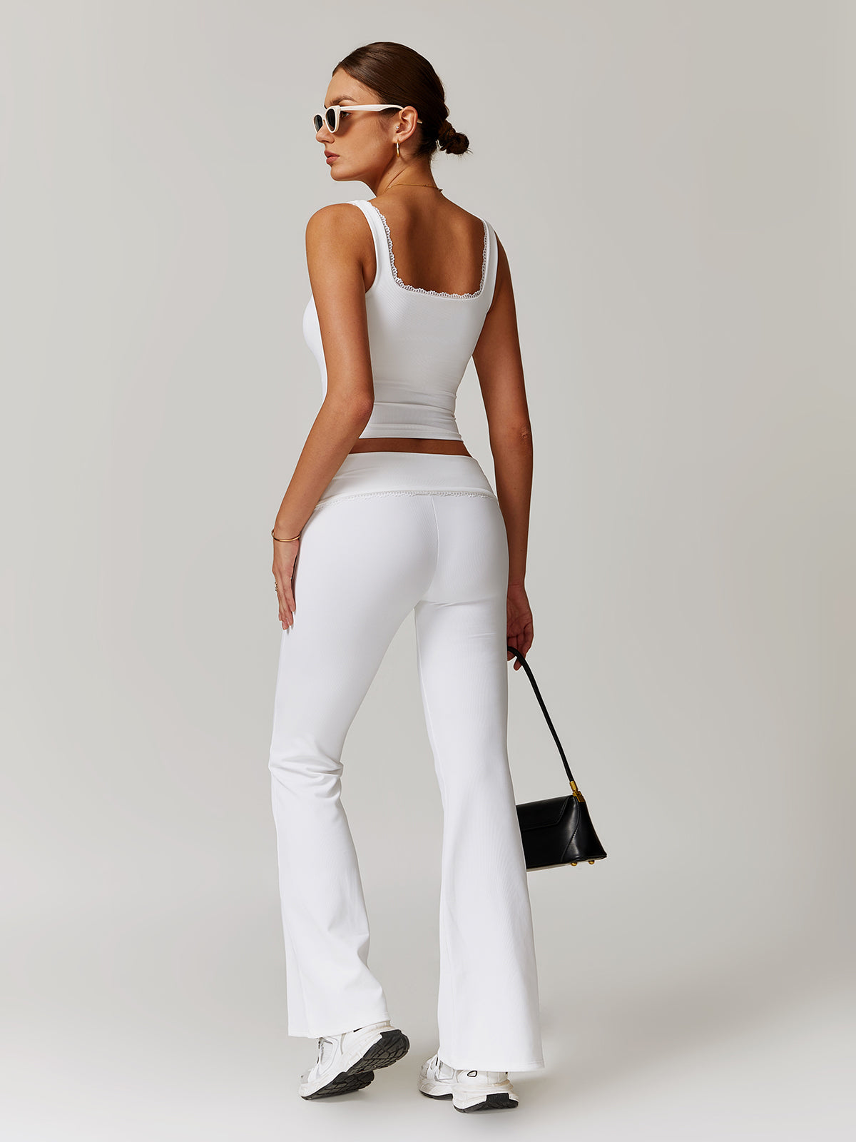 Ava Active Top | White