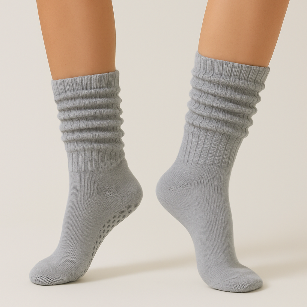Pilates Grip Sokken - Wit 