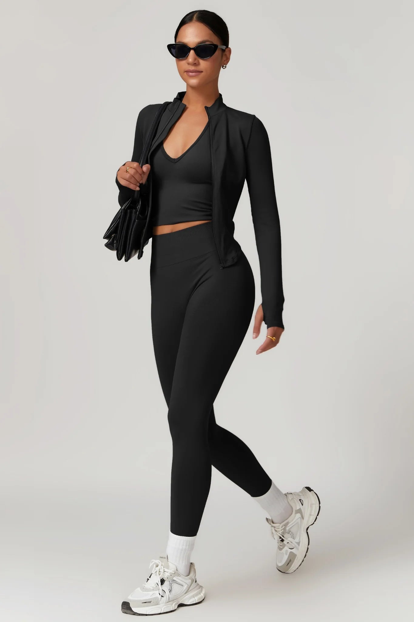 Eva Zipper Jacket | Deep Grey