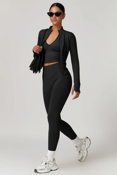 Eva Zipper Jacket | Deep Grey