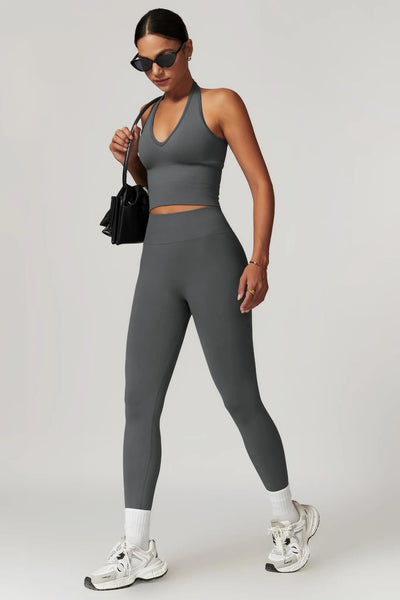 Lilou Halter Top | Deep Grey