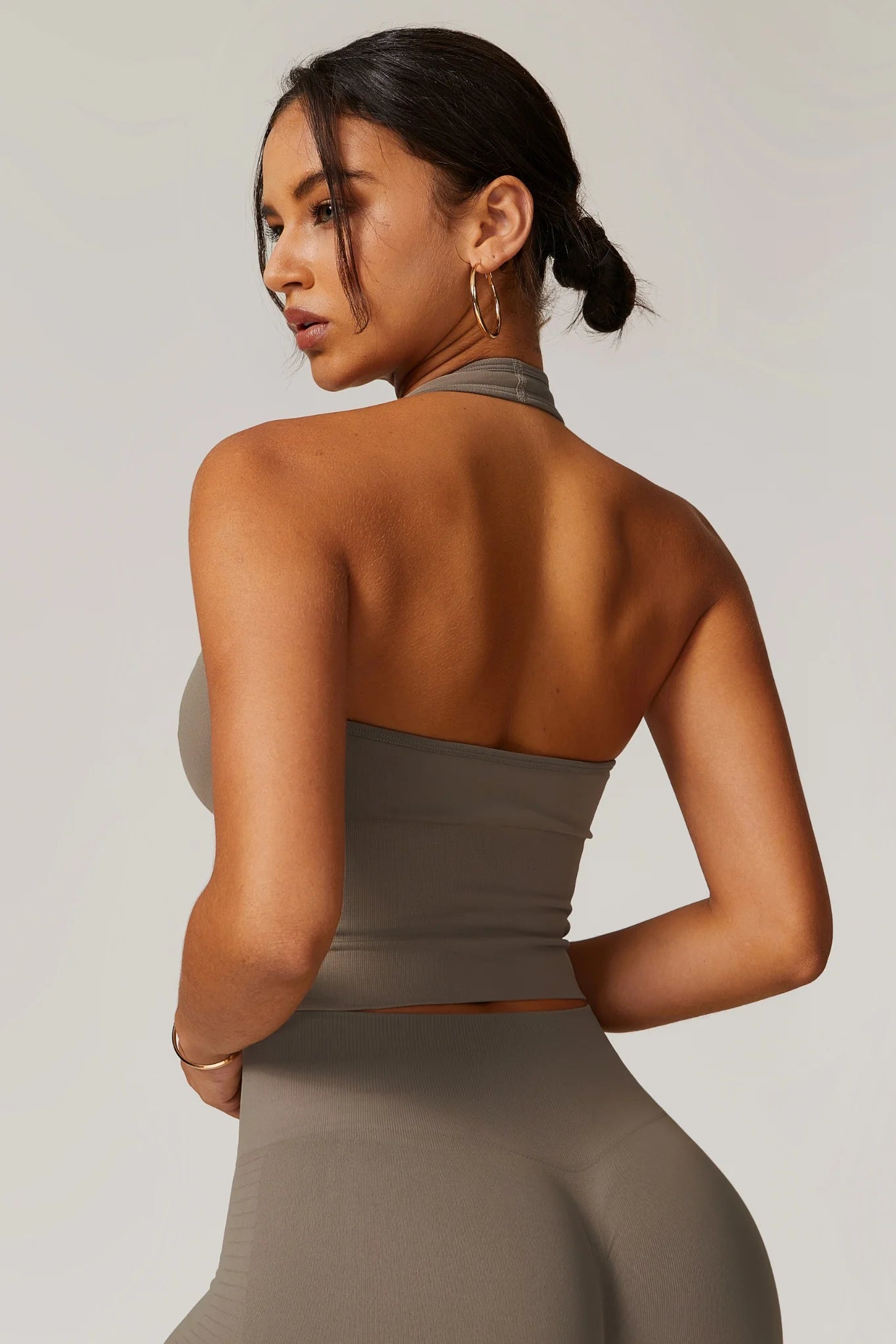 Lilou Halter Top | Deep Grey