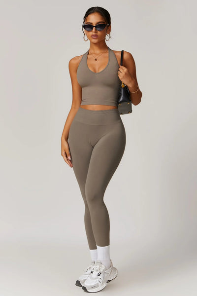 Lilou Halter Top | Deep Grey