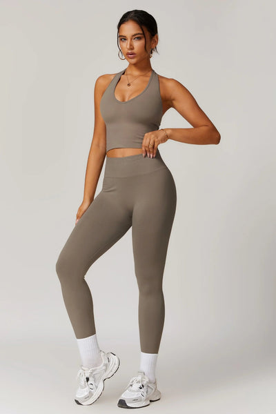 Lilou Halter Top | Deep Grey