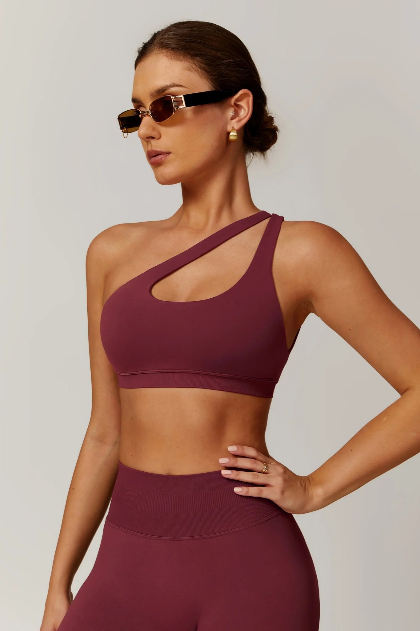 Amaya-Rose Sport Bra | Burgundy