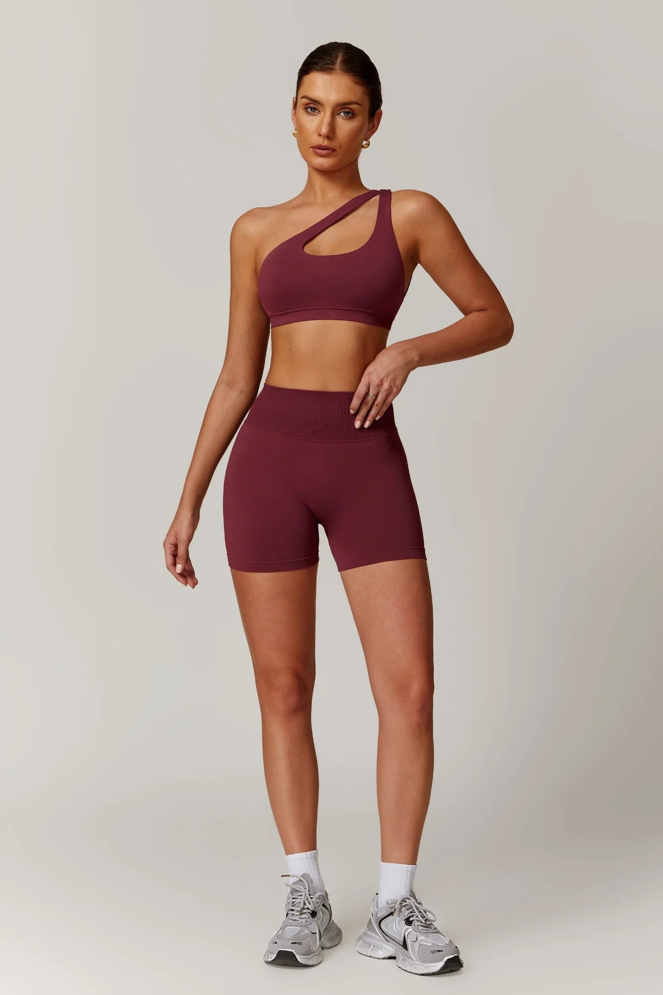 Amaya-Rose Sport Bra | Burgundy