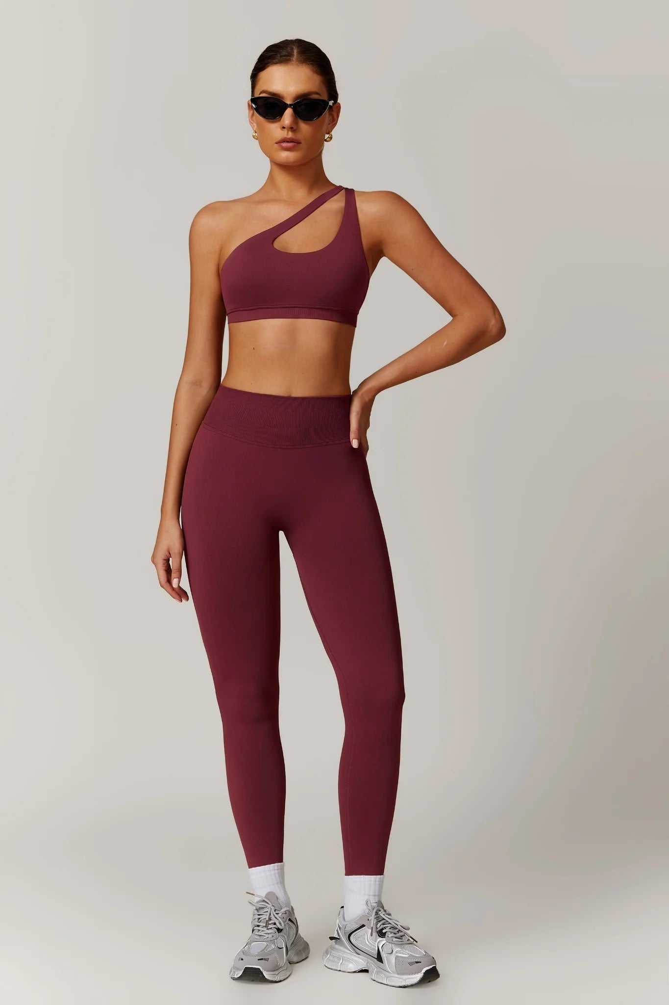 Amaya-Rose Sport Bra | Burgundy