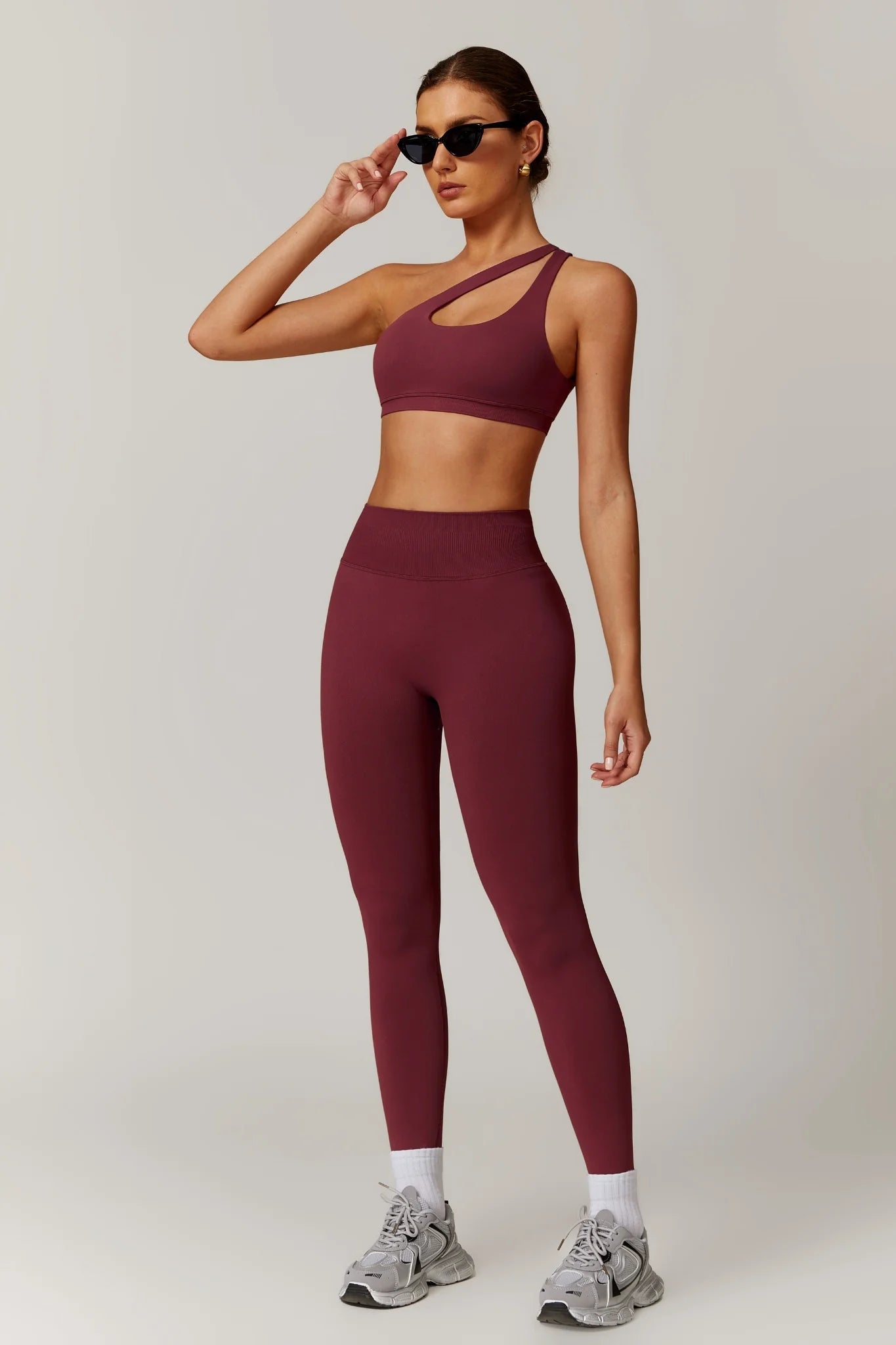 Amaya-Rose Sport Bra | Burgundy