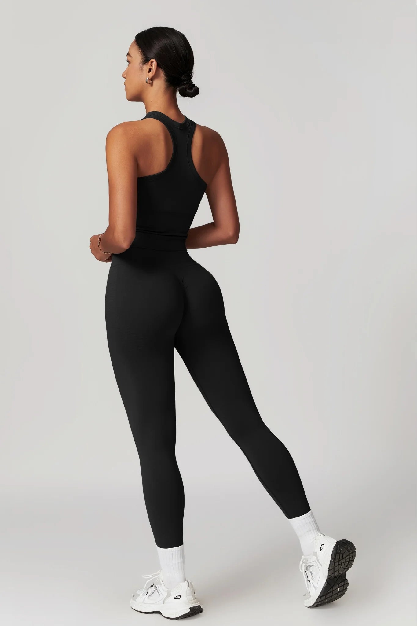 Anthea Legging with Scrunch | Black
