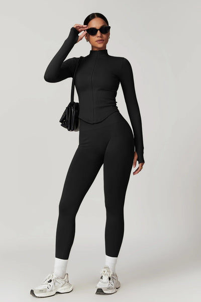 Anthea Legging with Scrunch | Black