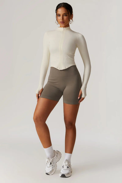 Eva Zipper Jacket | Deep Grey