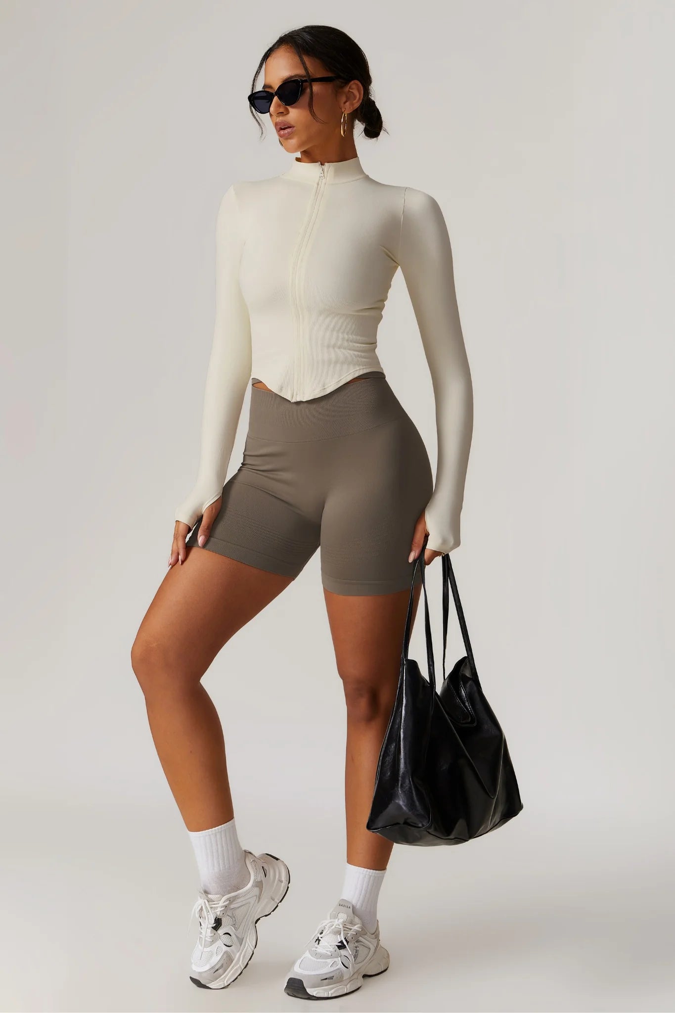 Eva Zipper Jacket | Deep Grey