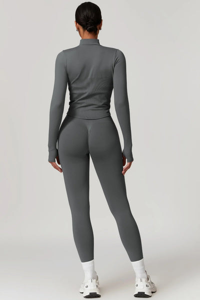 Eva Zipper Jacket | Deep Grey