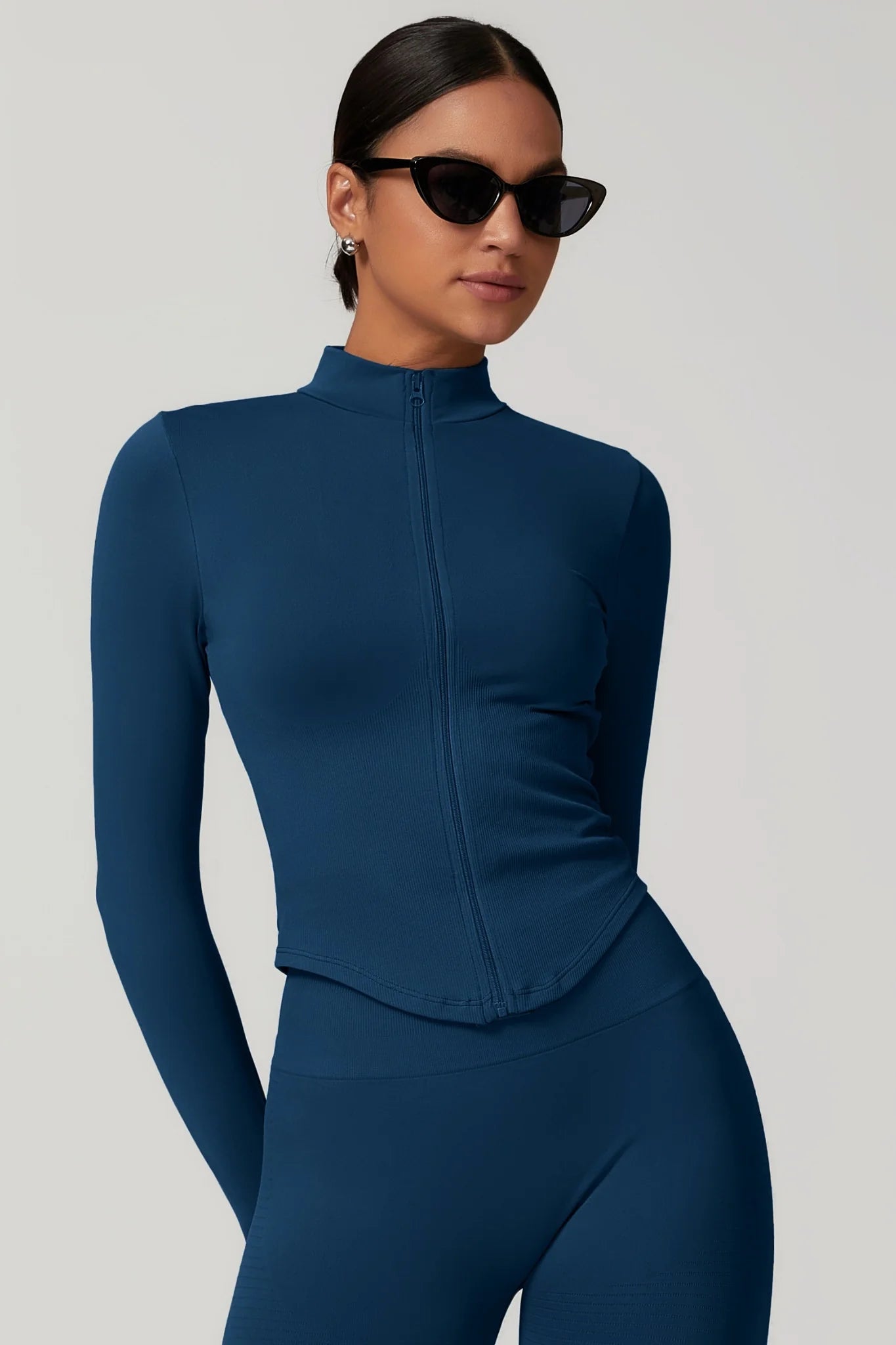 Eva Zipper Jacket | Deep Grey
