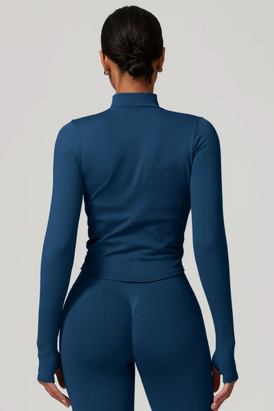 Eva Zipper Jacket | Deep Grey