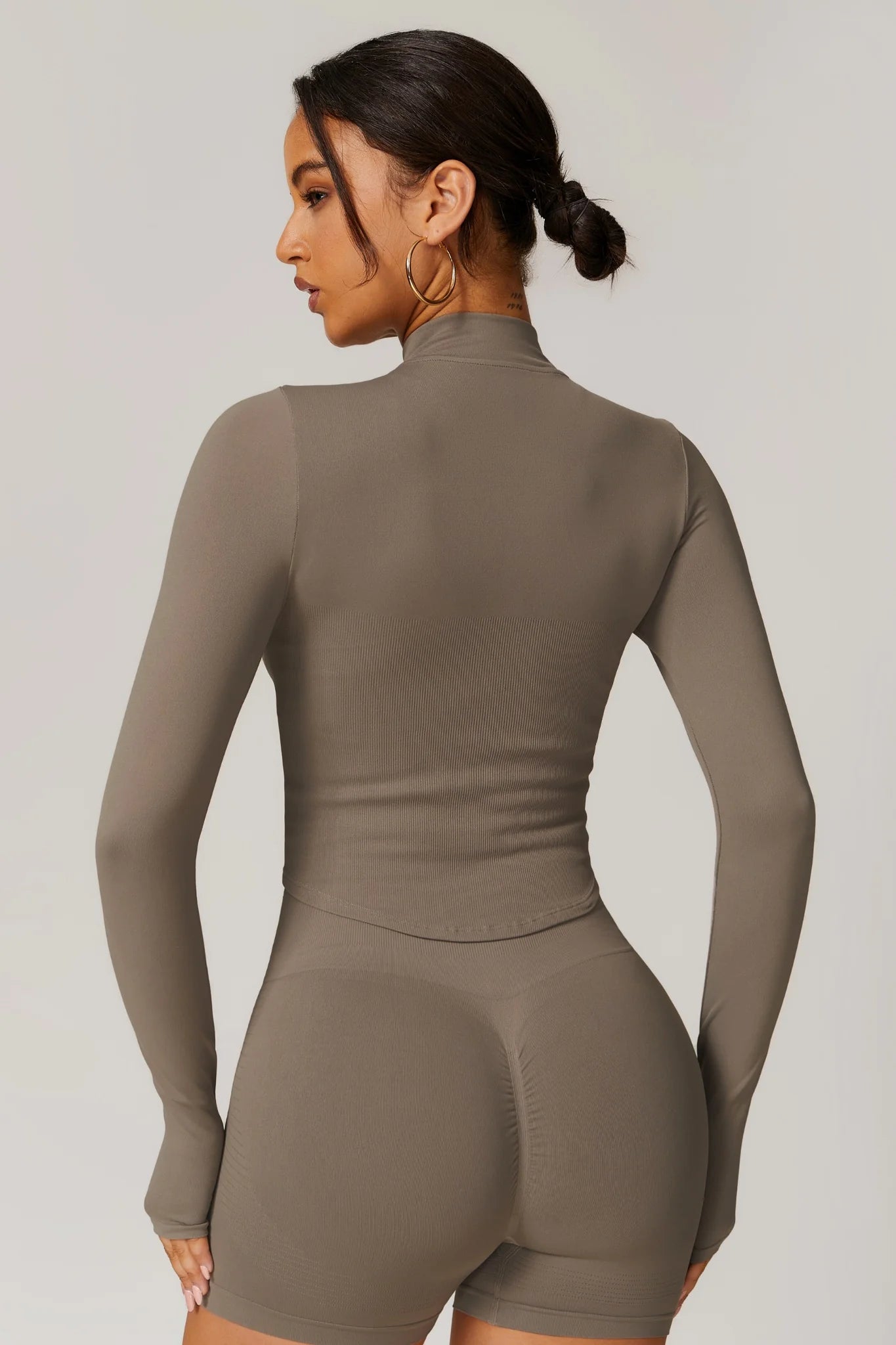 Eva Zipper Jacket | Deep Grey