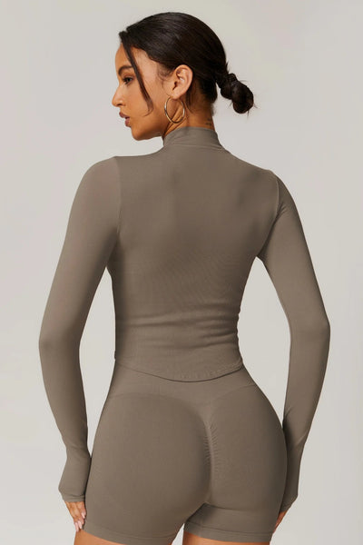 Eva Zipper Jacket | Deep Grey