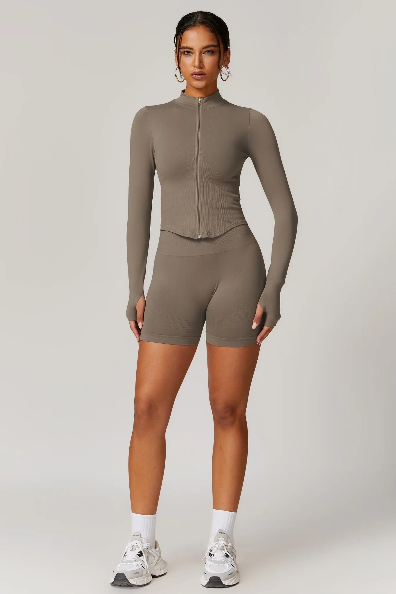 Eva Zipper Jacket | Deep Grey