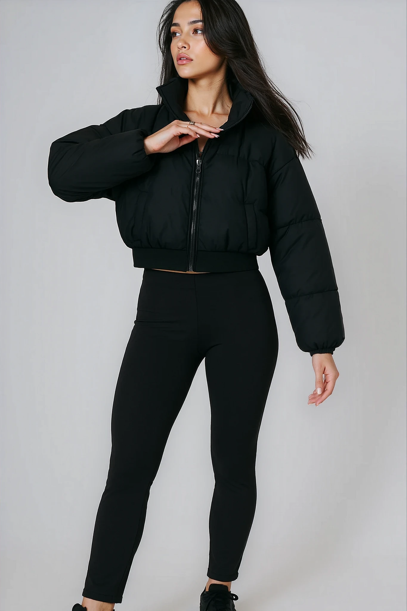 Angie Bomber jacket | Black