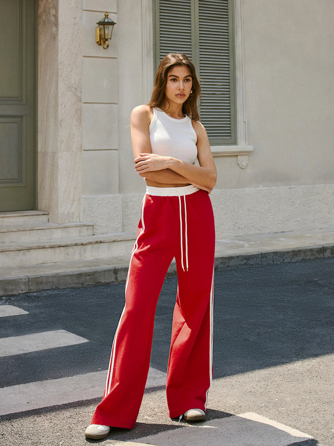 Solara Cargo pants | Cherry