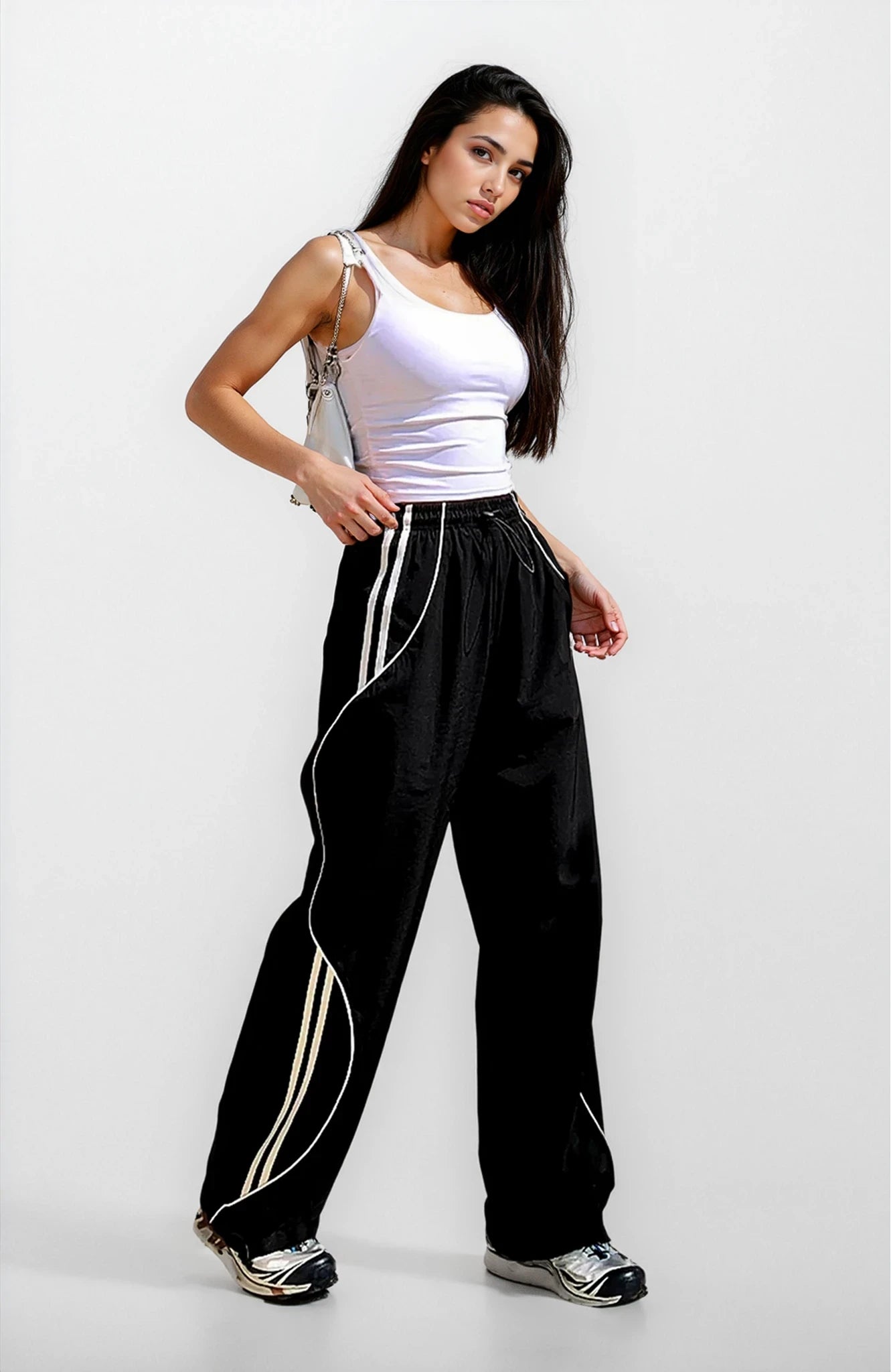 Zephyra Cargo pants | Black