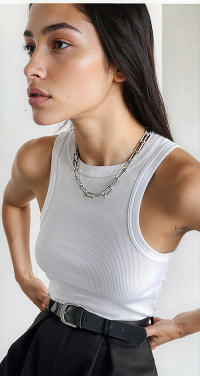Ziva Top | White