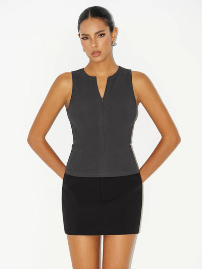 Kamila Top | Deep Grey
