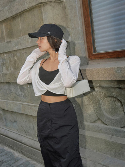 Laurine Knitted vest | White