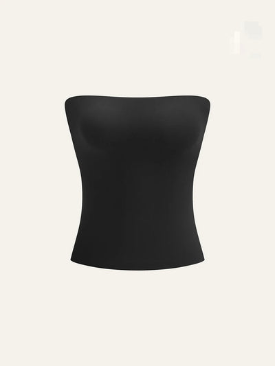Dila Strapless Top | Black
