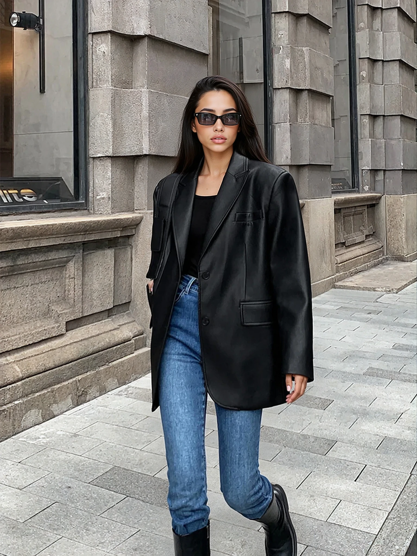Saida Jacket | Black