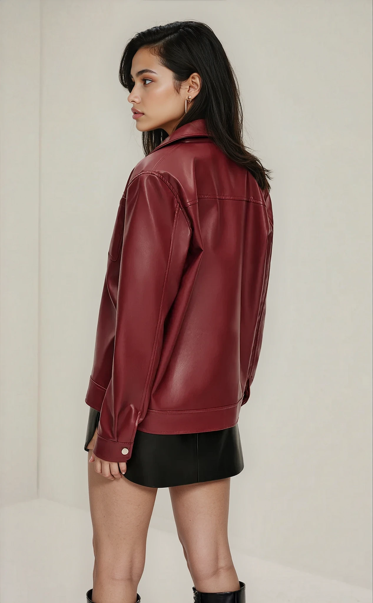Aylin Jacket | Burgundy