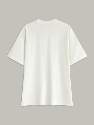 Laurine Oversized Tee | Black