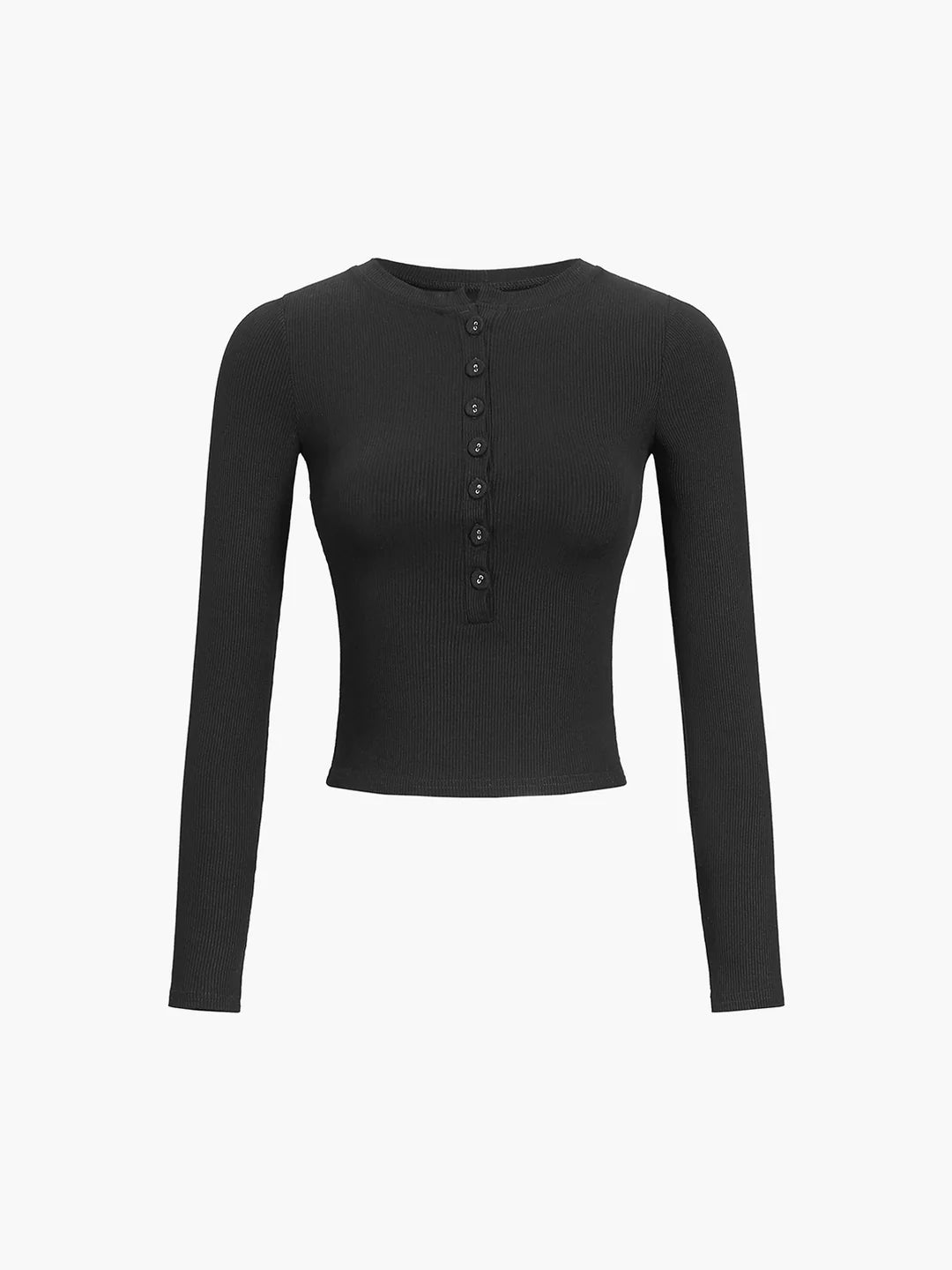 Bettina Long Sleeve Top | Black