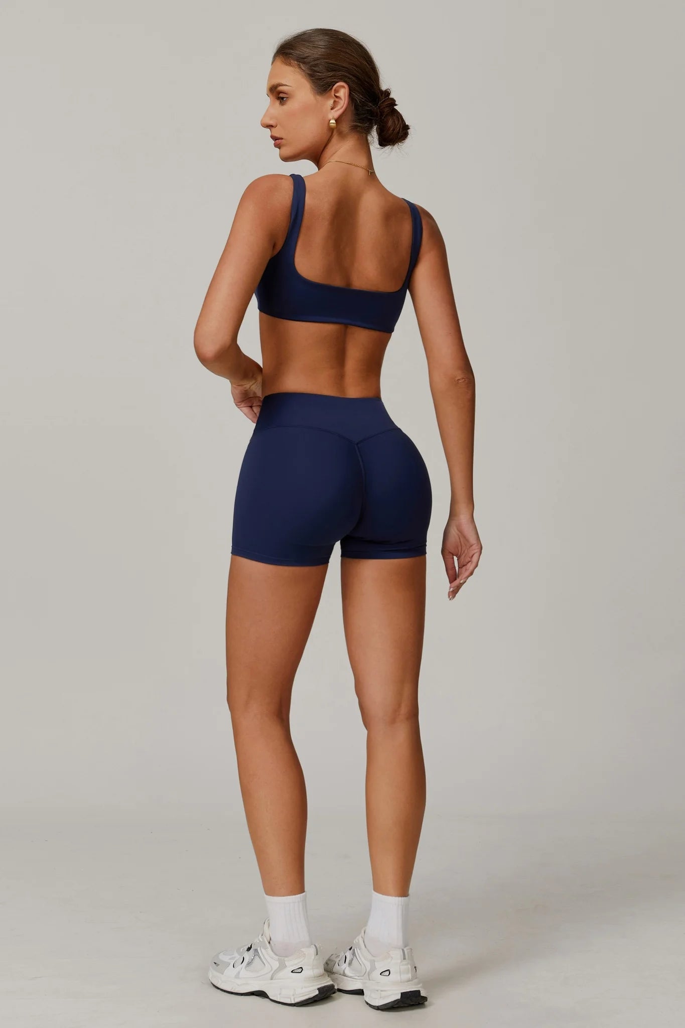 Novalie Short with Scrunch | Burgundy